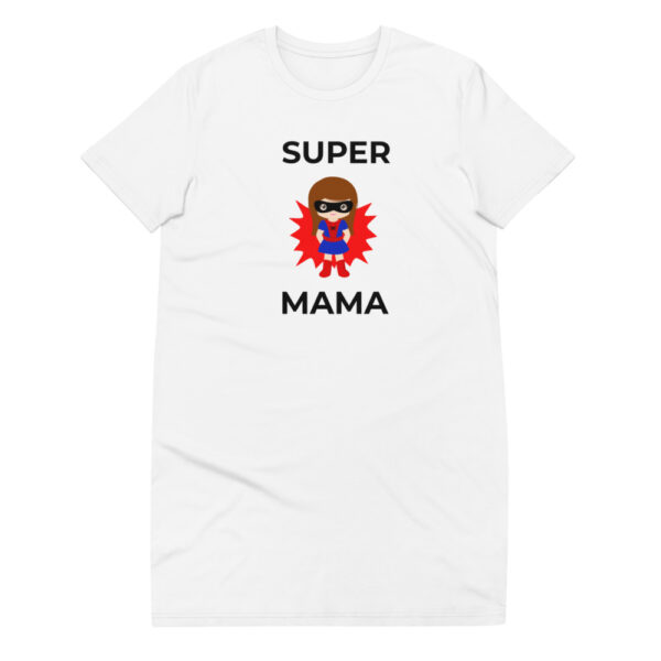 T-Shirt-Kleid “Super Mama”